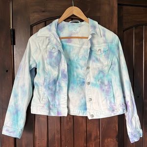 Tie Dyed Jean Jacket